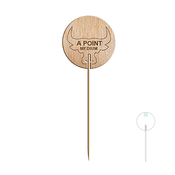 Steak-Marker-Schild "No Ponto" Madeira